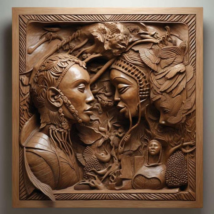 نموذج ثلاثي الأبعاد لآلة CNC 3D Art 